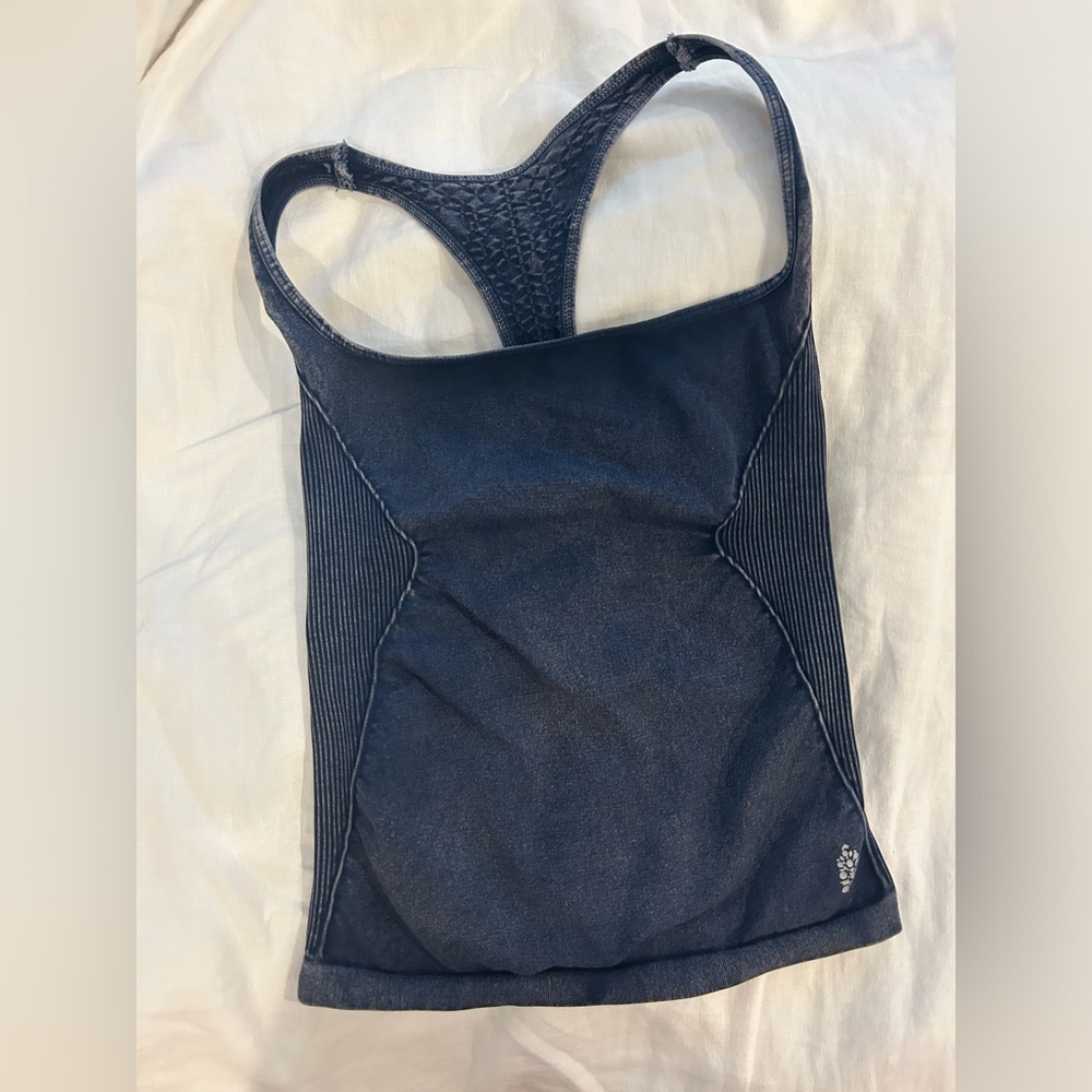 good karma long tank | fp movement | xs/s | deepest navy